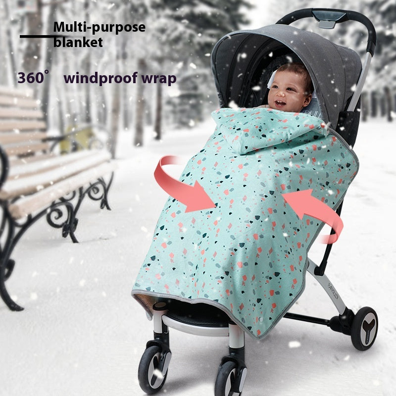 Windproof Warm Baby Stroller Blanket: The Ultimate Comfort for Your Little One