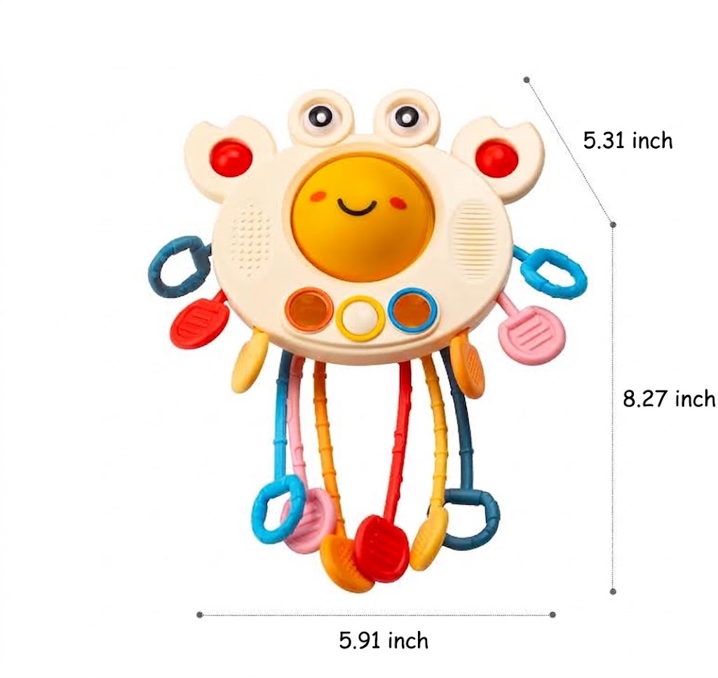 Crab Finger Fine Motor Baby Toy